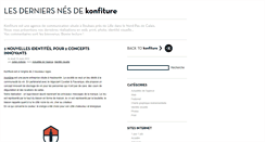 Desktop Screenshot of blog.konfiture.com