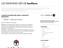 Tablet Screenshot of blog.konfiture.com